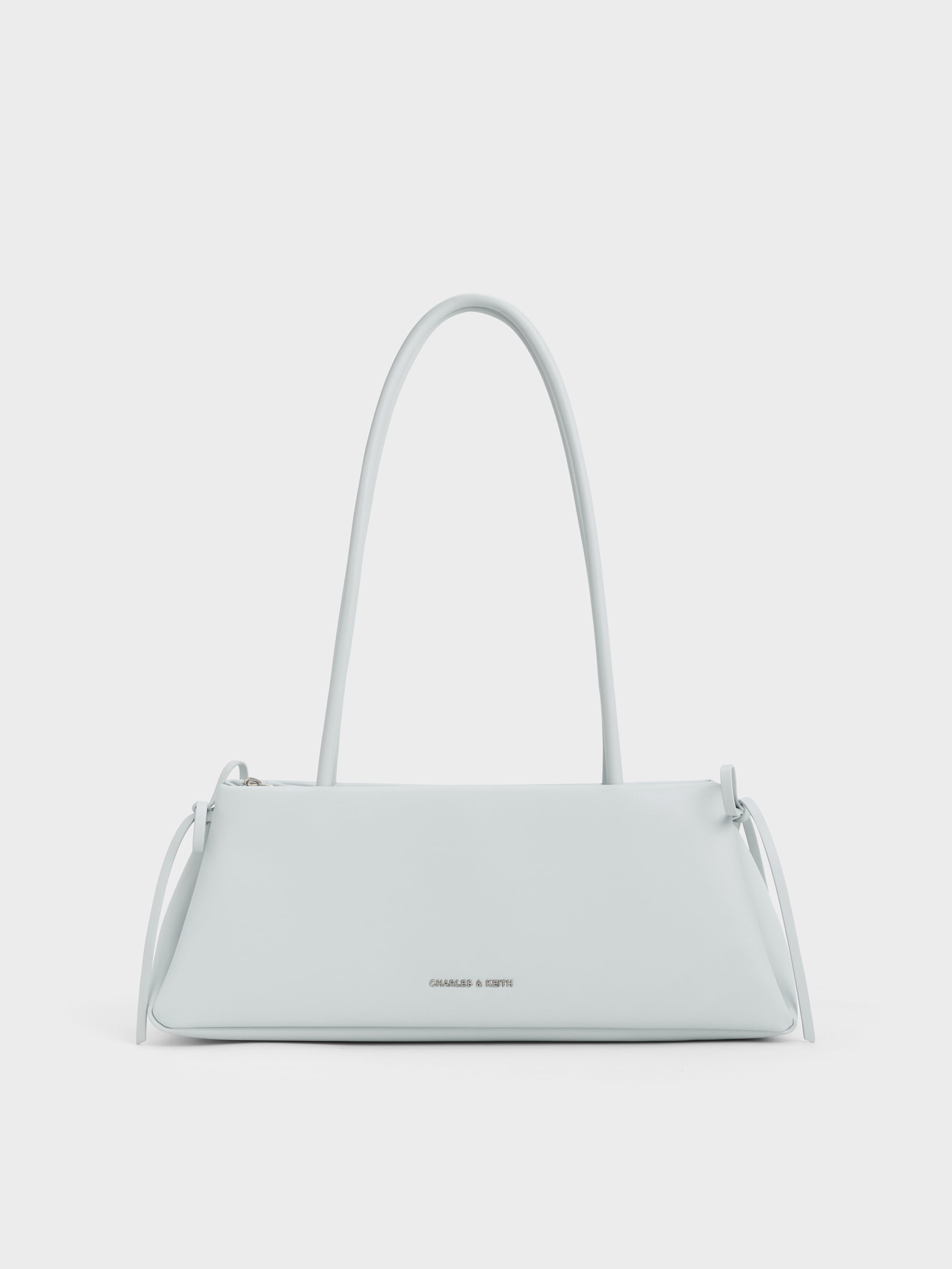 Hazel Bow Shoulder Bag - Sea Salt Blue - CHARLES & KEITH International