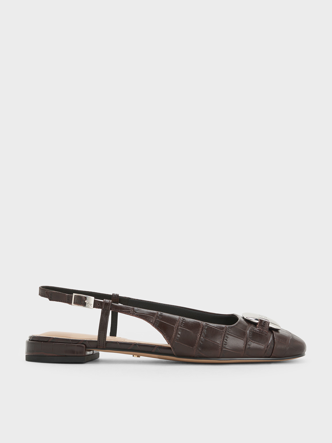 Women's ECCO® Modtray Leather Slingback | Black