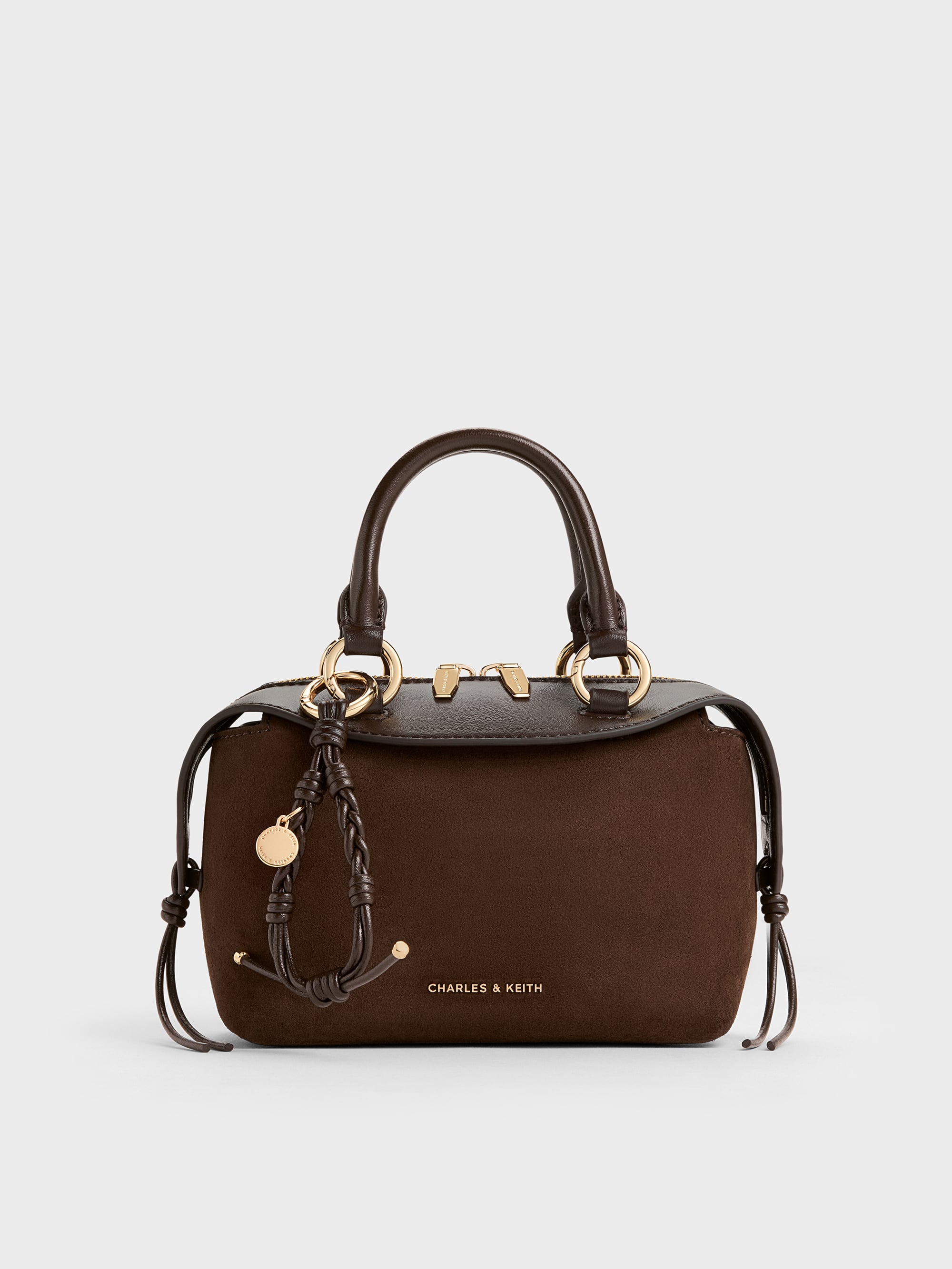 CHARLES&KEITH Haylen ショルダーバッグ エスプレッソブラウン