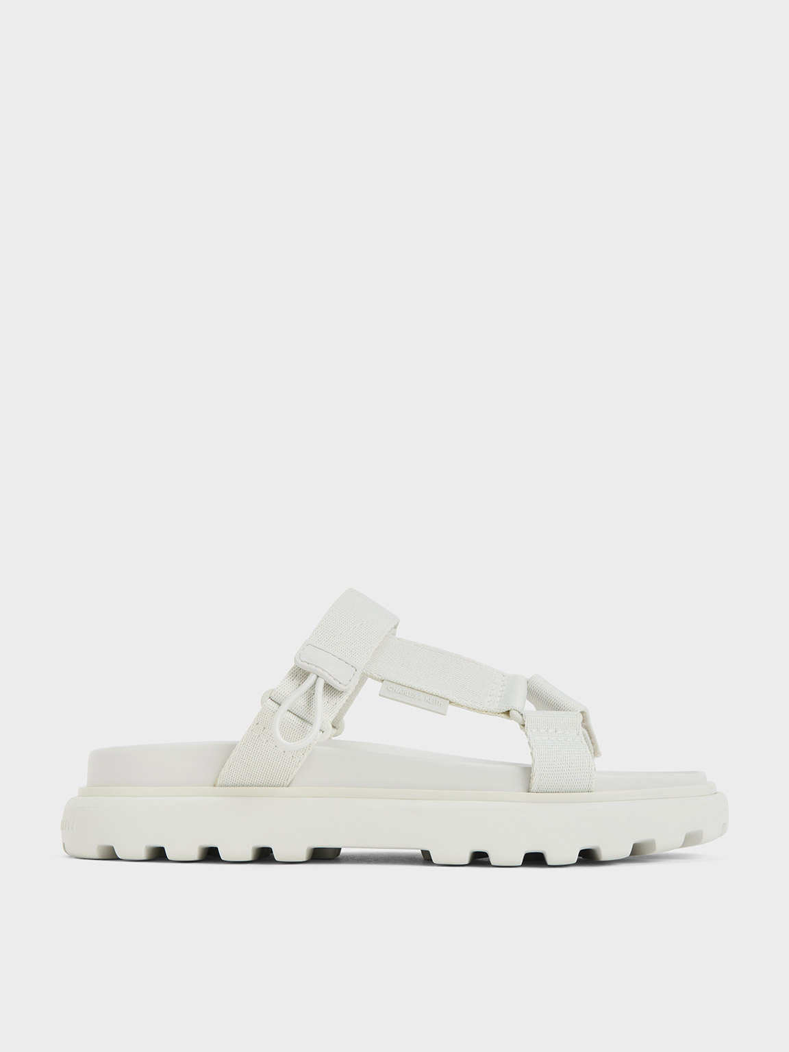 Charles & Keith Maisie Sports Sandals In White
