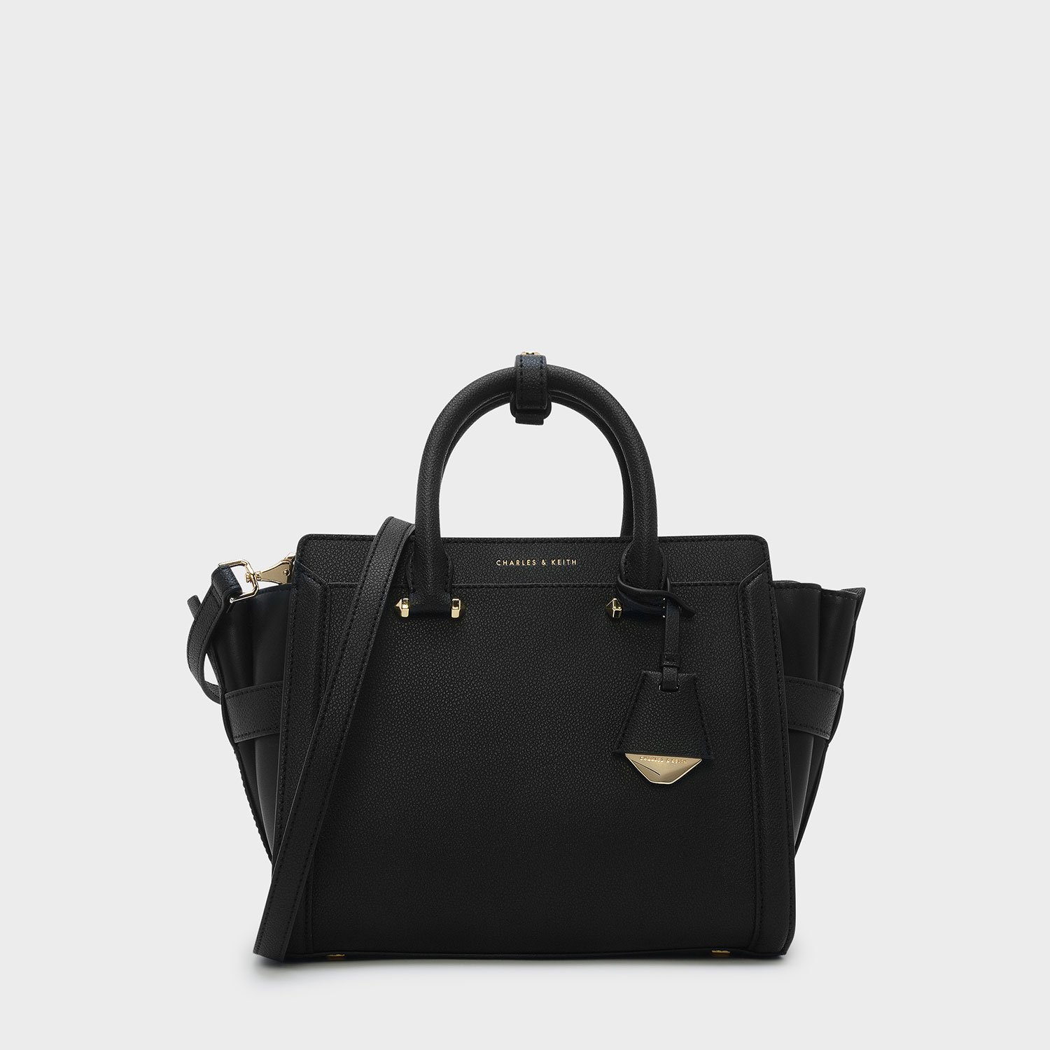 charles and keith extra large tote bolsa