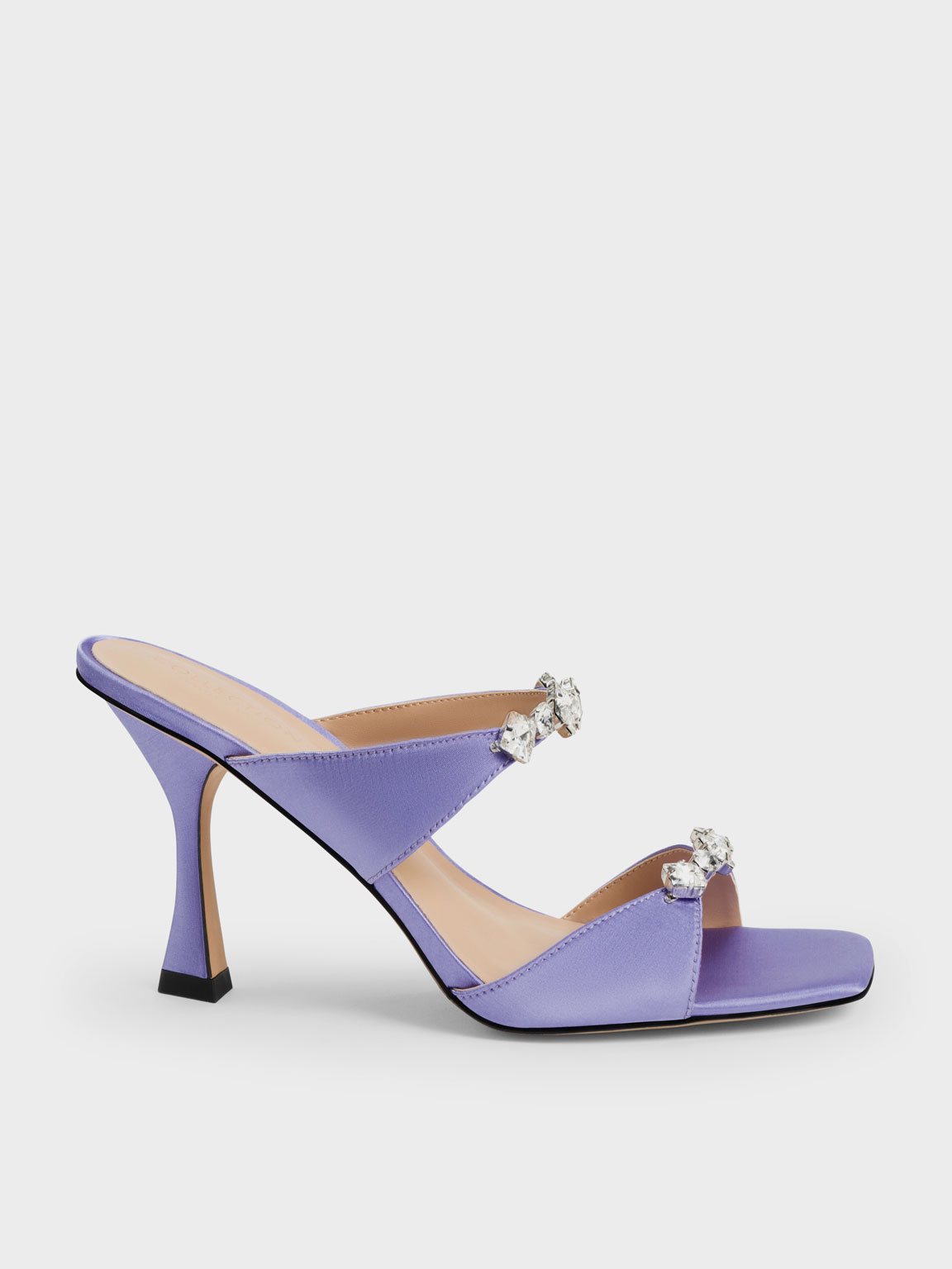 Purple Vegan Suede Ankle Strap Open Toe Chunky Heel Women's Shoes - 10 -  Walmart.com