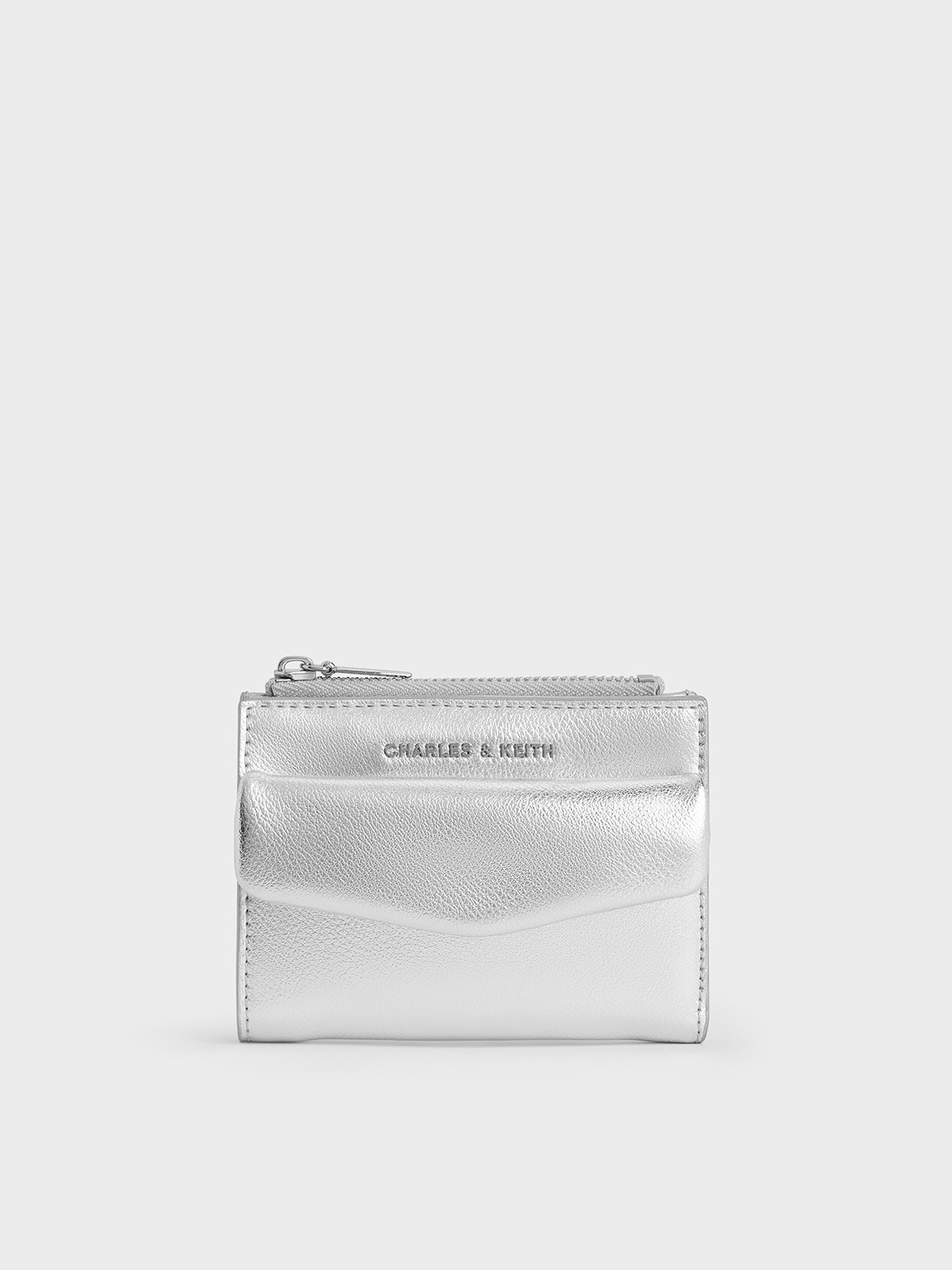 ☆A.P.C.☆ Pochette Market Half Wallet Silver PUABKM63566RAB Amazon.com: Keychain Wallet Mini Zip Around Wristlet Wallets