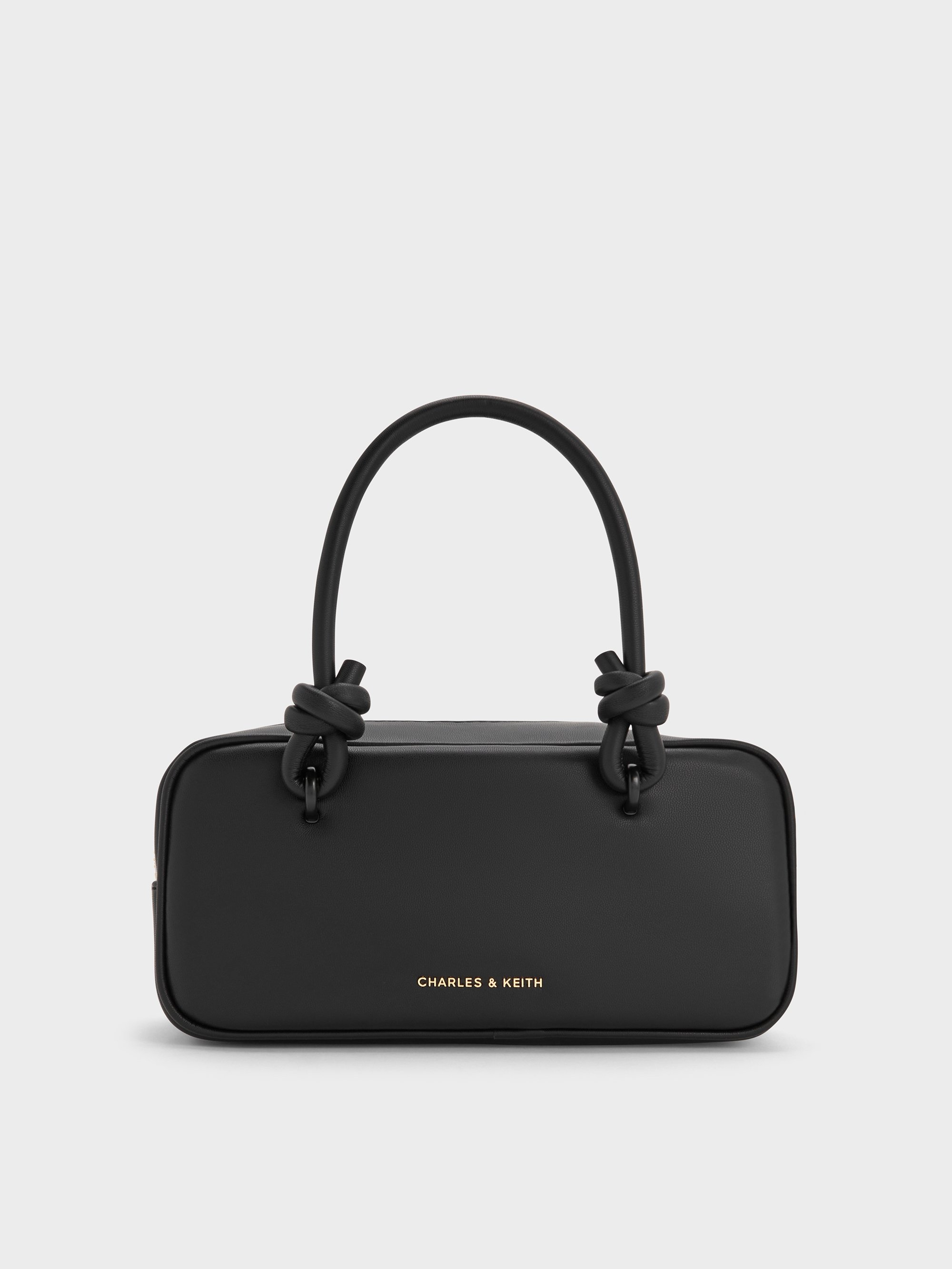 CHARLES&KEITH★Sammie Knotted-Handle Elongated Bag/送料込 2025-L3-CK2-30271574-01-1.jpg