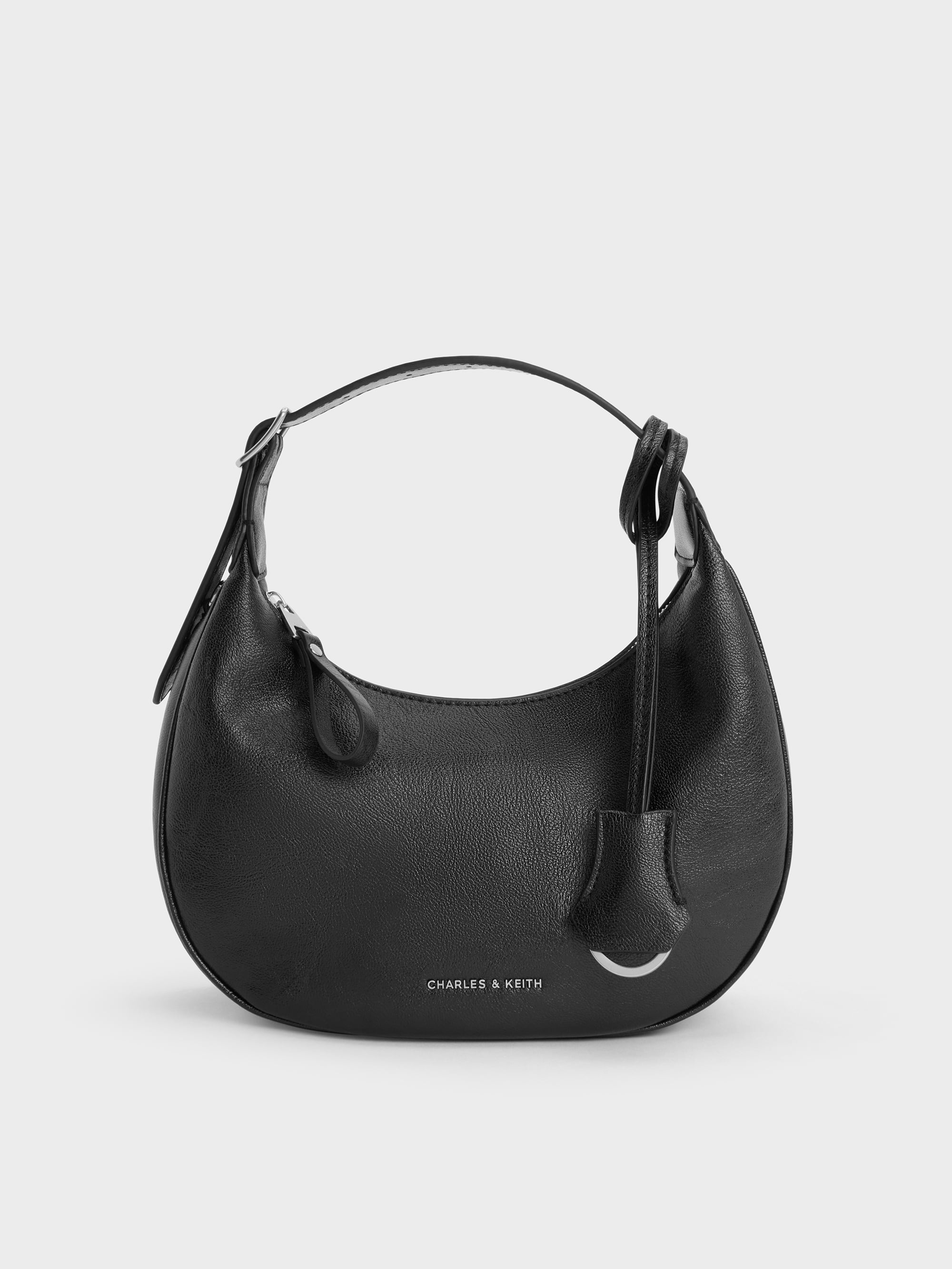 Vega Hobo Bag - Noir - CHARLES & KEITH KR