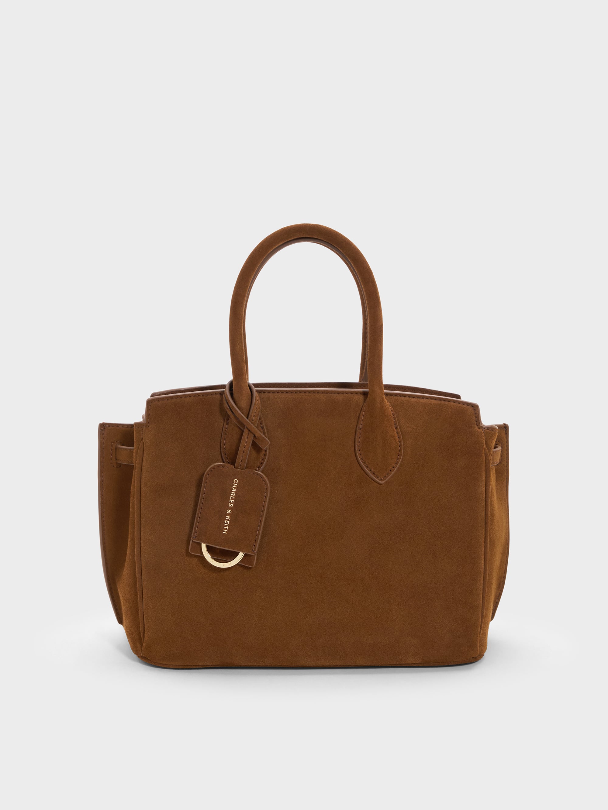 Keith Ginevra Tote Bag - Pecan Brown - CHARLES & KEITH MY