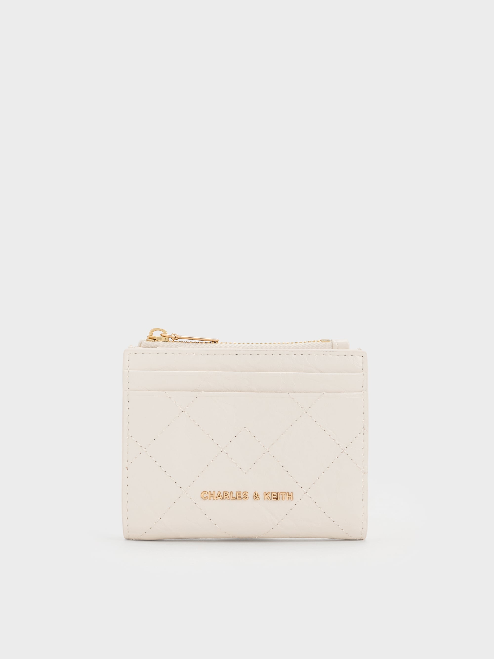 Charles & Keith - Duo Quilted Small Wallet 「CHARLES & KEITH 