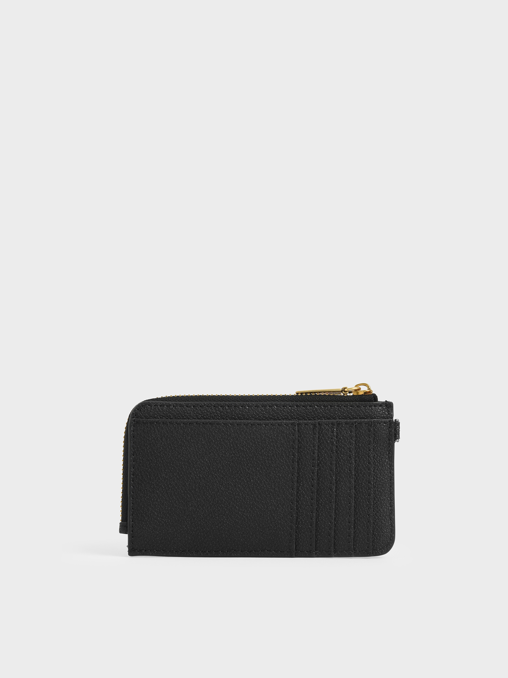 Black Dixie Multi-Slot Wristlet Card Holder - CHARLES & KEITH MX