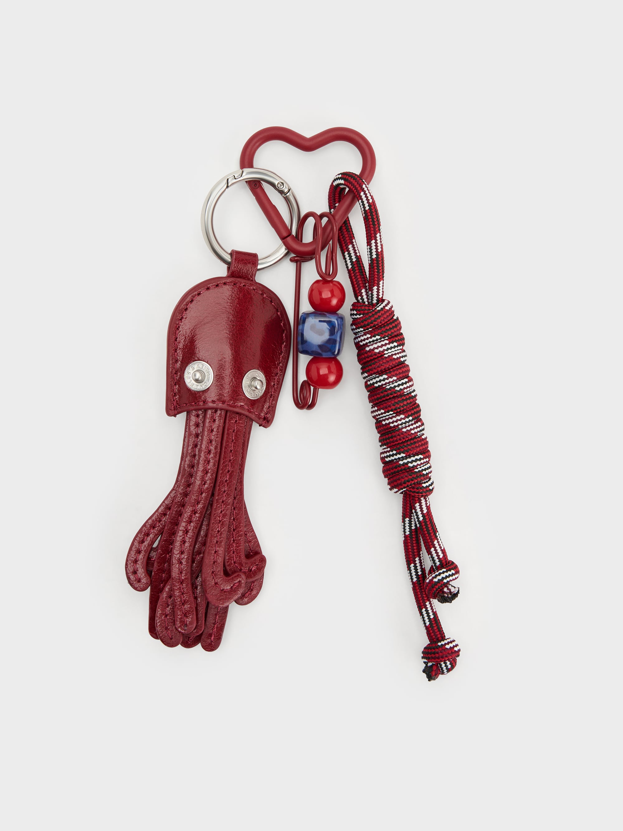 Delfina Octopus Charm - Tomato Red - CHARLES & KEITH US
