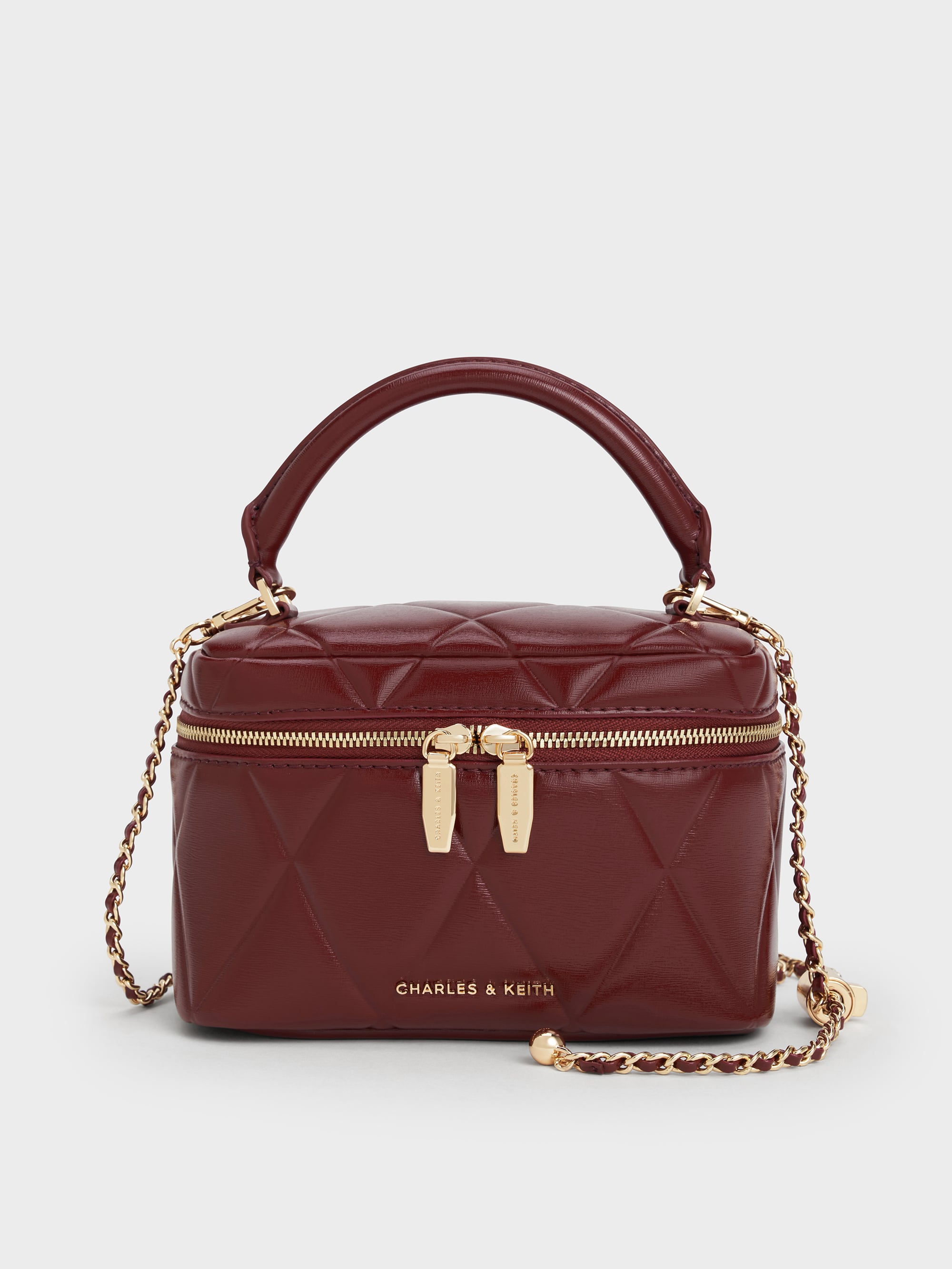 ANDWANG Jewel Classic Quilting Vanitybag