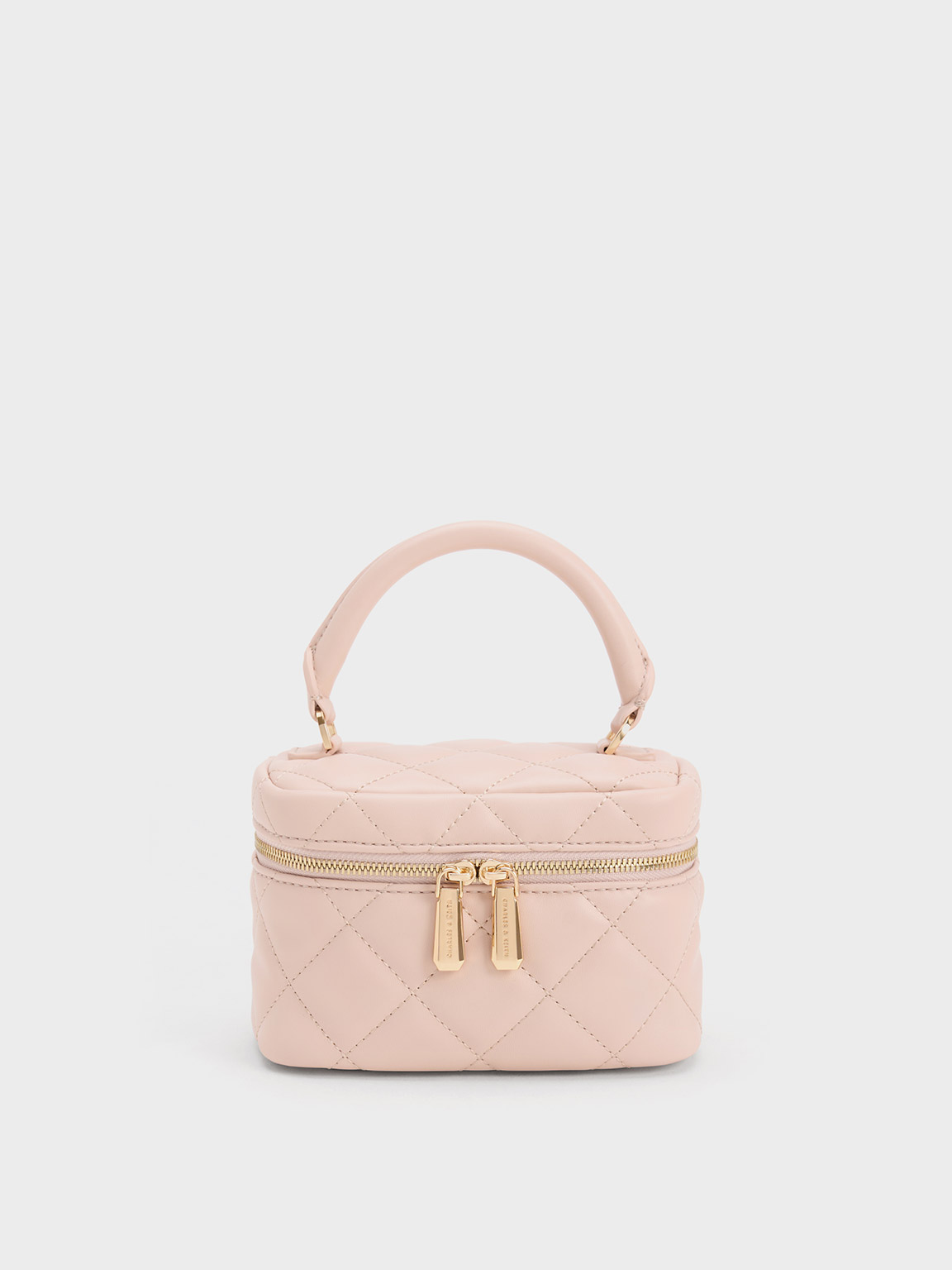 Charles & keith mini online shoulder bag with zip
