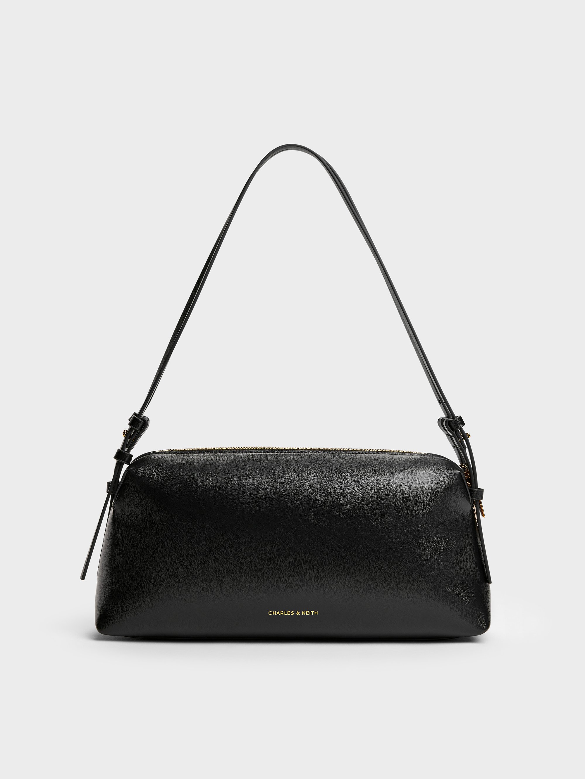 Black Deyna Double-Strap Shoulder Bag - Black - Bags