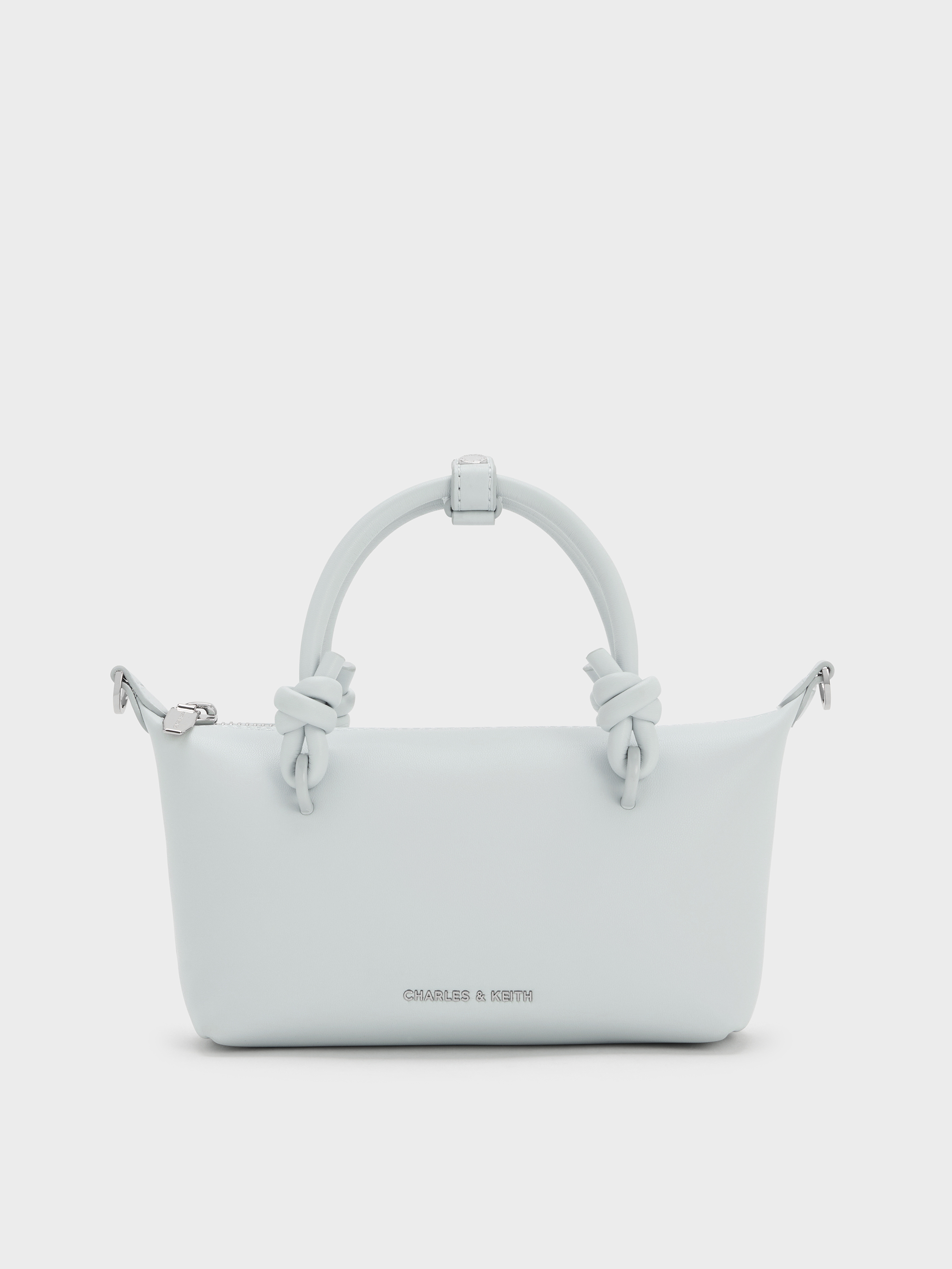 Charles & Keith - Sammie Knotted-Handle Tote Bag