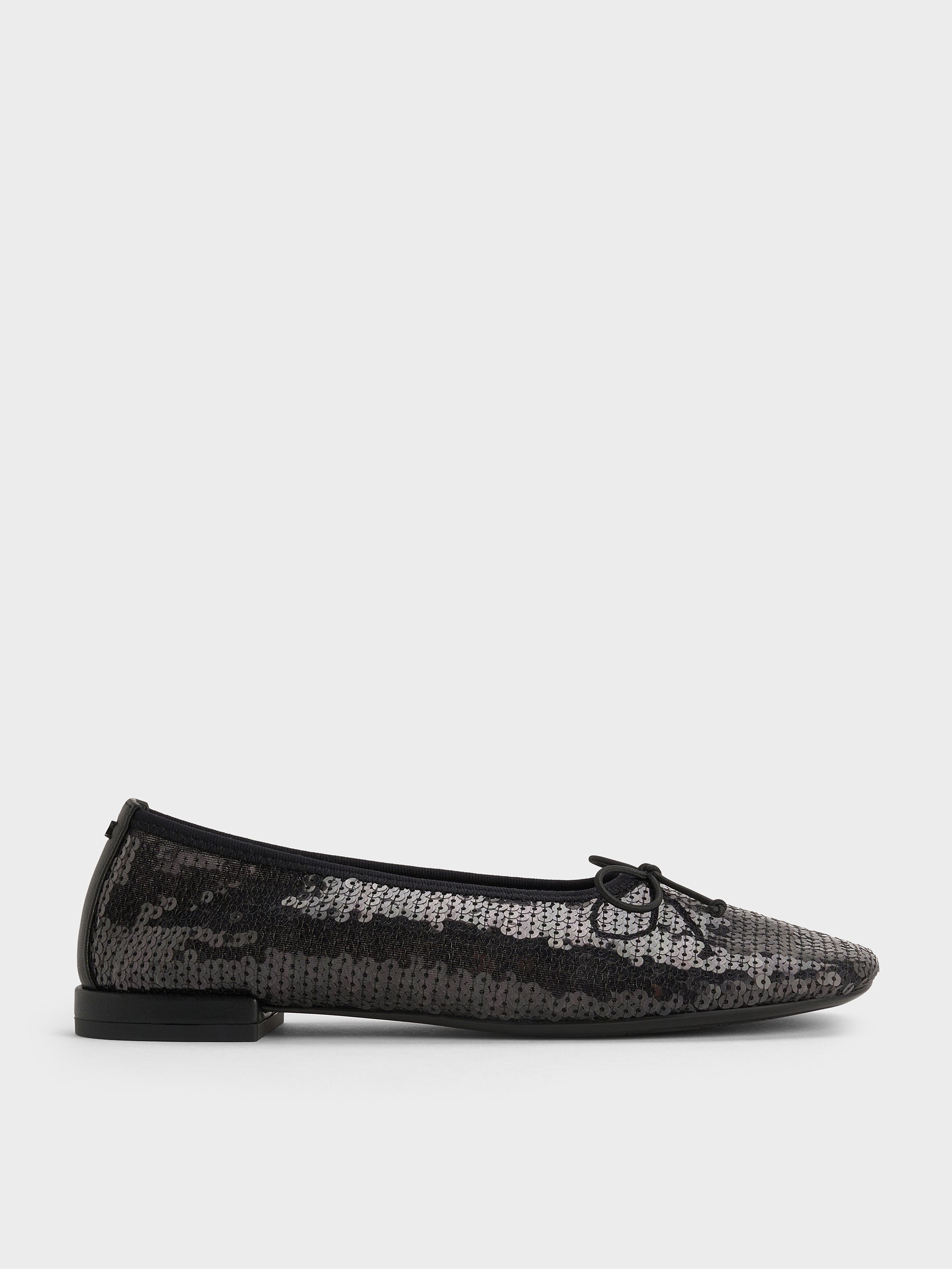 【専用】FEIT / ceremonial ballet BLACK WoodchuckSato Black Patent Leather Mesh Tabi Ballet Flats
