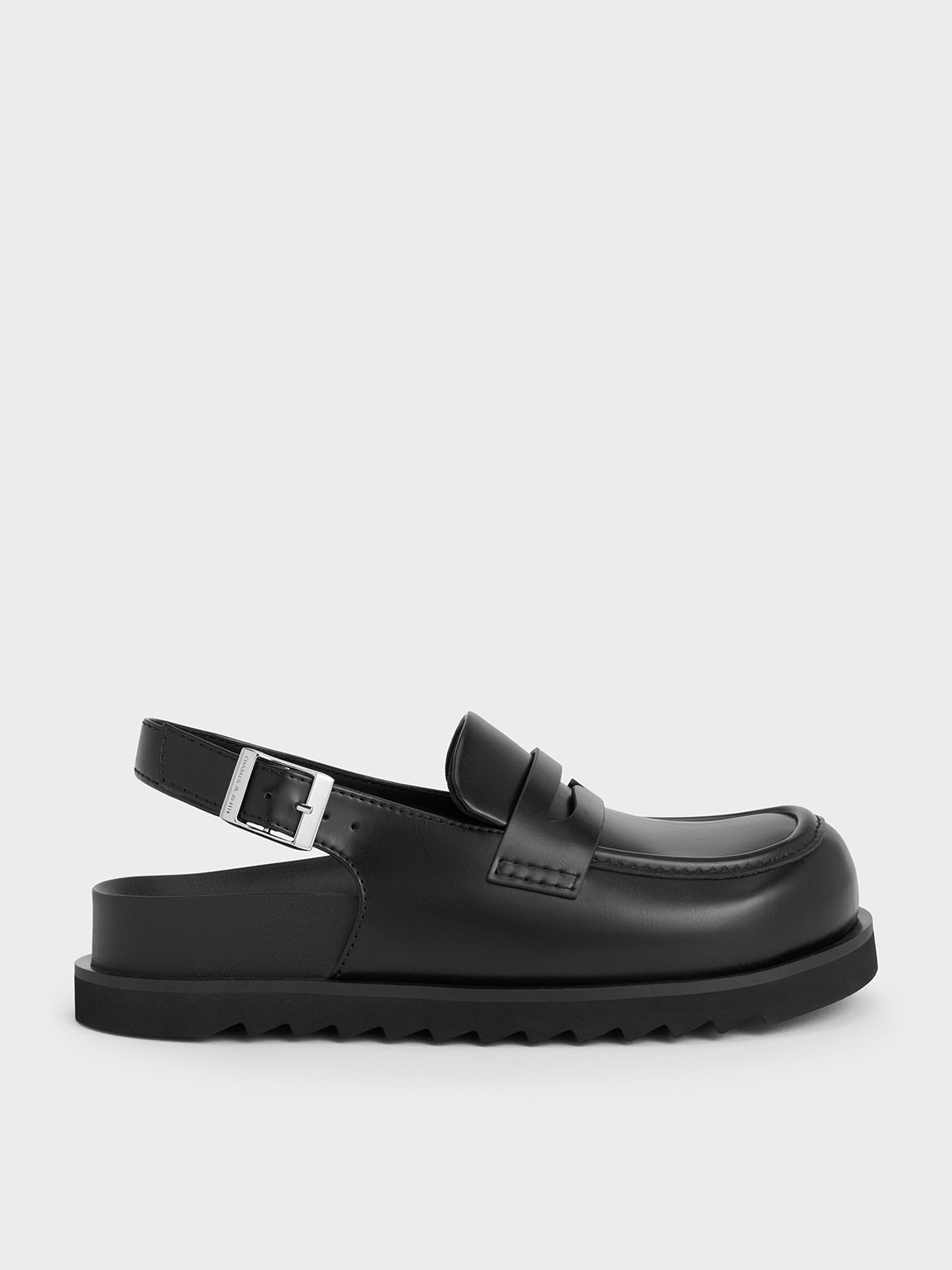 ★CHARLES&KEITH★Covered Ridge-Sole Loafers/送料込 2025-L2-CK1-70381107-01-1.jpg
