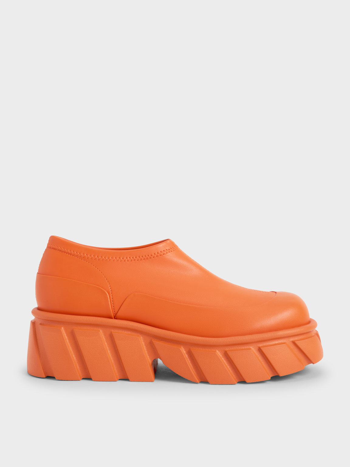 Neon orange trainers sale