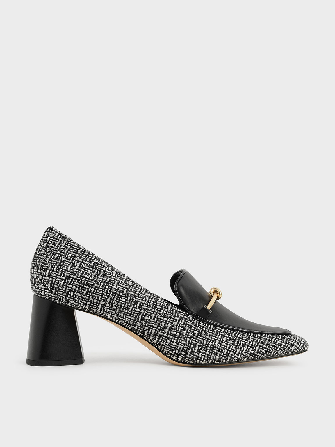 ★CHARLES&KEITH★Hester Loafer Pumps/送料込 Hester エスター ローファーパンプス - ブラック | CHARLES